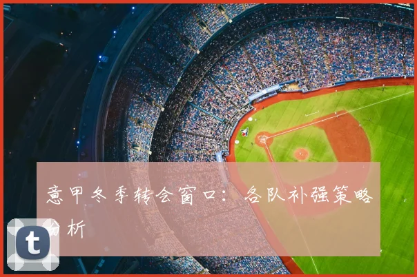 意甲冬季转会窗口:各队补强策略分析