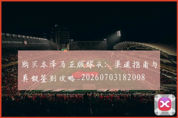 购买本泽马正版球衣：渠道指南与真假鉴别攻略_20260703182008